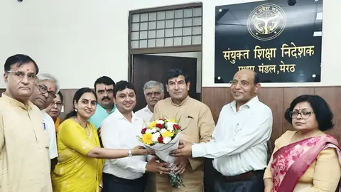Hapur teacher Amit Kumar Sharma wins Uttar Pradesh State Teacher Award