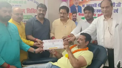 Sadar MLA inaugurates coolers at Vishwakarma temple in Unnao on Jayanti celebration
