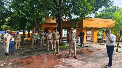 प्रतापगढ़ में अजगरा महोत्सव की सुरक्षा व्यवस्था का अधिकारियों ने किया जायजा