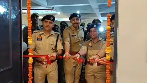 लोधा के रोरावर थाने में खुला नया जिम, पुलिस कर्मियों की फिटनेस के लिए