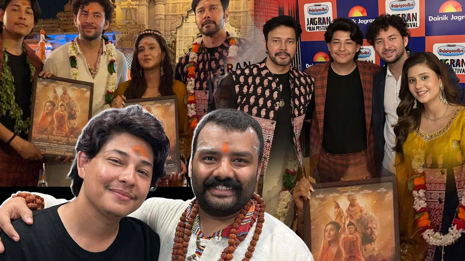 रामायण फिल्म के सितारे काशी विश्वनाथ में लिए आशीर्वाद