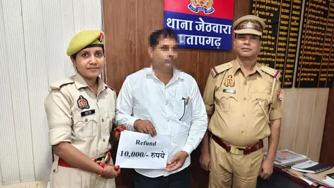 Jethwara police recover ₹10,000 from cyber fraudster in swift action