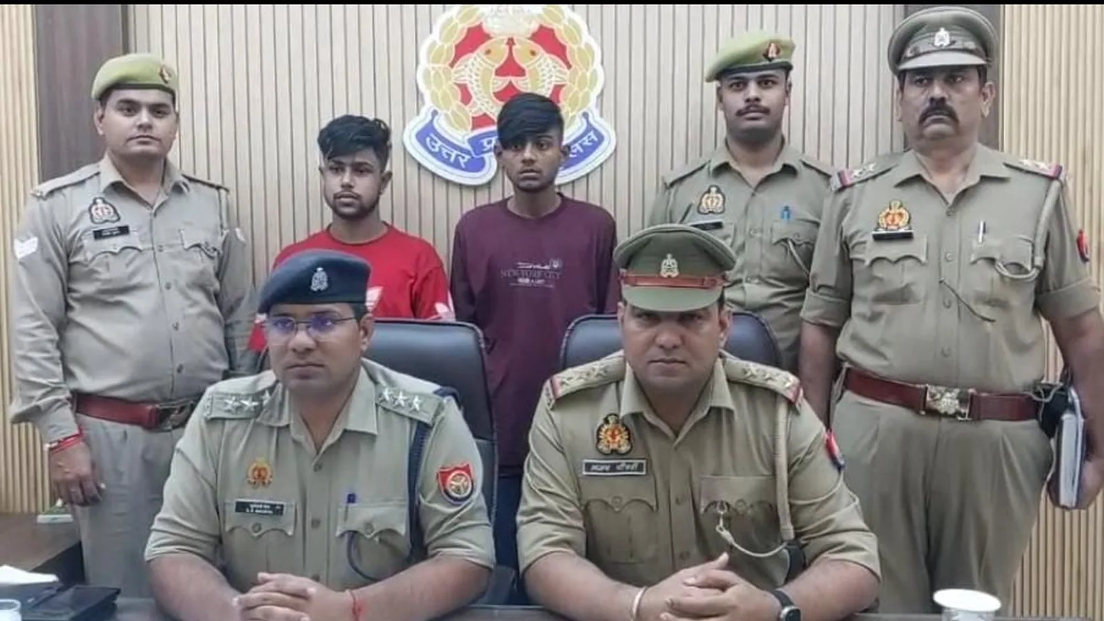 इंदिरापुरम में दो वाहन चोरों गिरफ्तार, 9 मोटरसाइकिलें बरामद