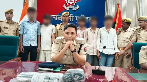 रायबरेली सराफा लूटकांड: छात्र समेत 6 गिरफ्तार, 50 हजार के लिए वारदात का दावा
