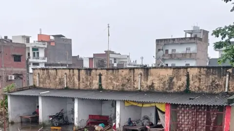 Heavy rains flood Railway Colony in Raebareli, disrupting commuter access
