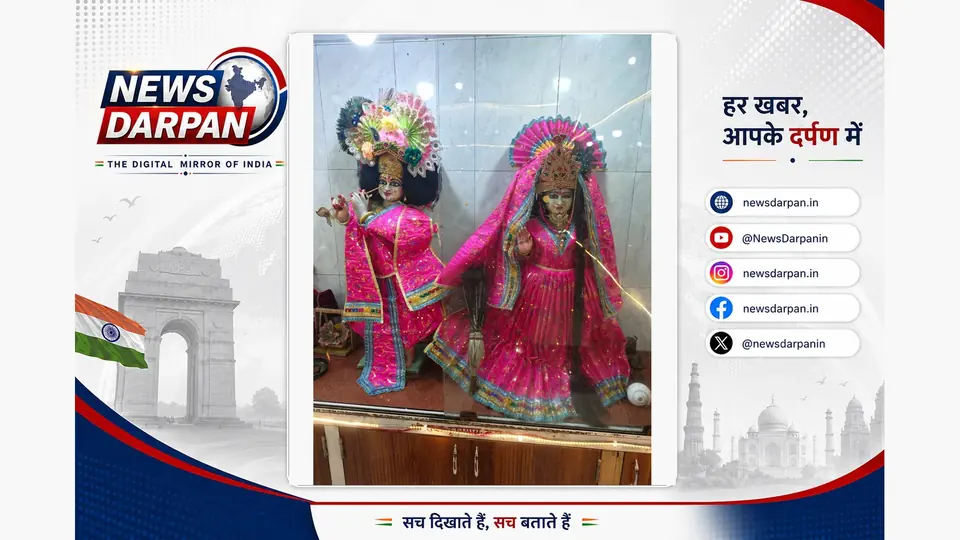 Temple in Delhi gears up for grand Sri Krishna Janmashtami celebrations