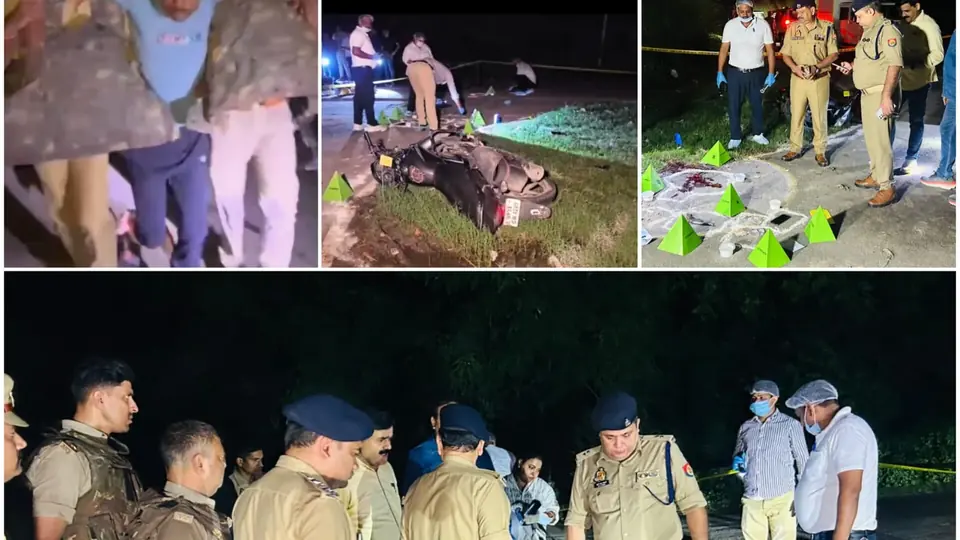 Notorious criminal shot in Bahraich police encounter, accomplice flees
