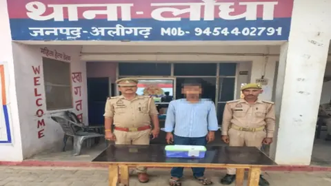 अलीगढ में अवैध हथियार के साथ युवक गिरफ्तार