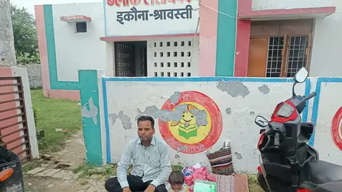 Teacher's leave denial sparks sit-in protest with infant child in Uttar Pradesh