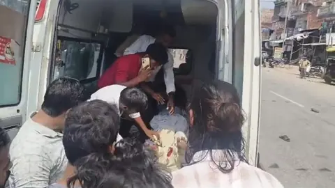 Speeding motorcycle hits elderly pedestrian in Amethi, leaves him critically injured