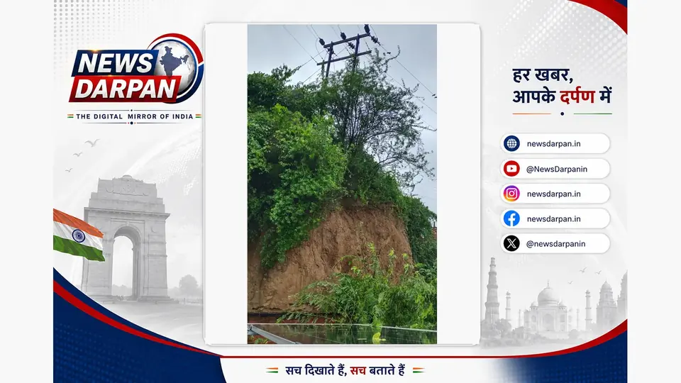 हमीरपुर में 36 घंटे की बारिश से दीवार गिरी, खतरा बढ़ा