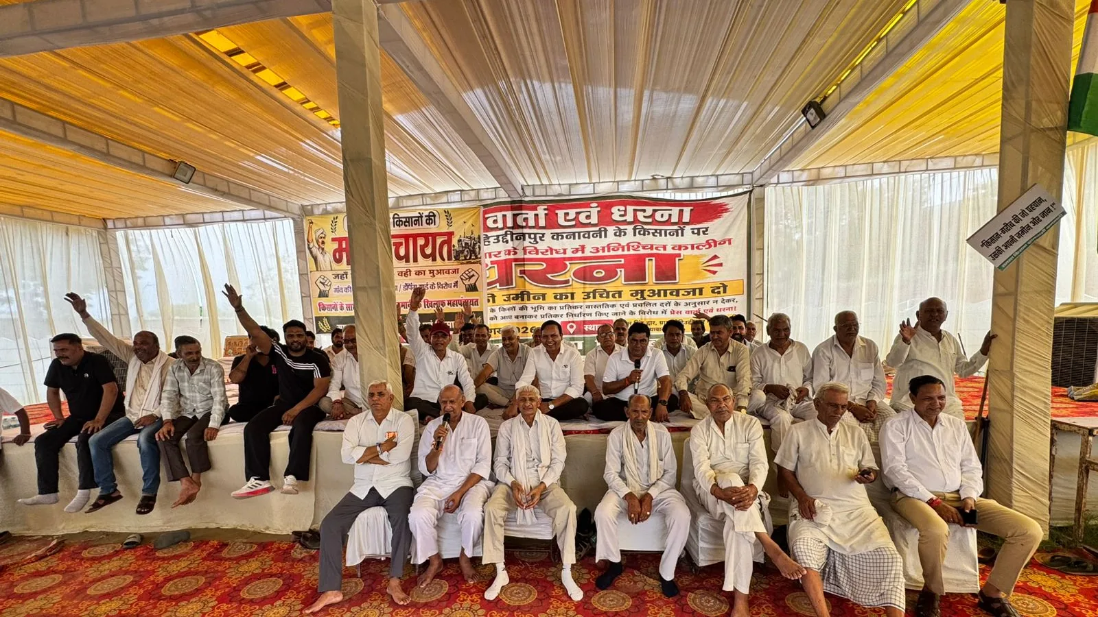 Ghaziabad farmers extend protest to 19th day as neighboring villages pledge support