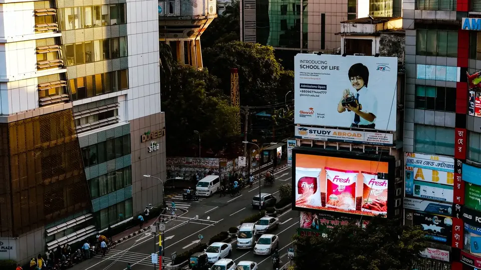 LED hoarding, jaywalking, and traffic violations pose safety concerns near Tirusulam