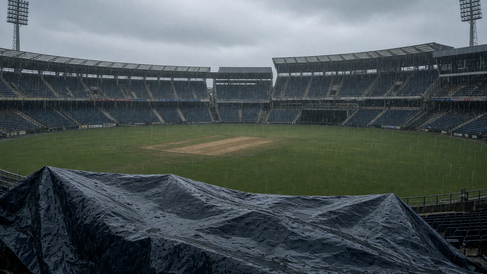 It was a wet blanket on fan enthusiasm at Chinnaswamy