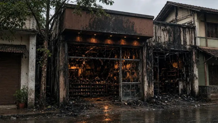 Fire Breaks Out at Kannur Chocolate Shop, Contained After Two Hours