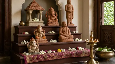 नवरात्रि गोलू में सजीं मुख्यमंत्री सी. जोसेफ विजय से प्रेरित गुड़ियाएं