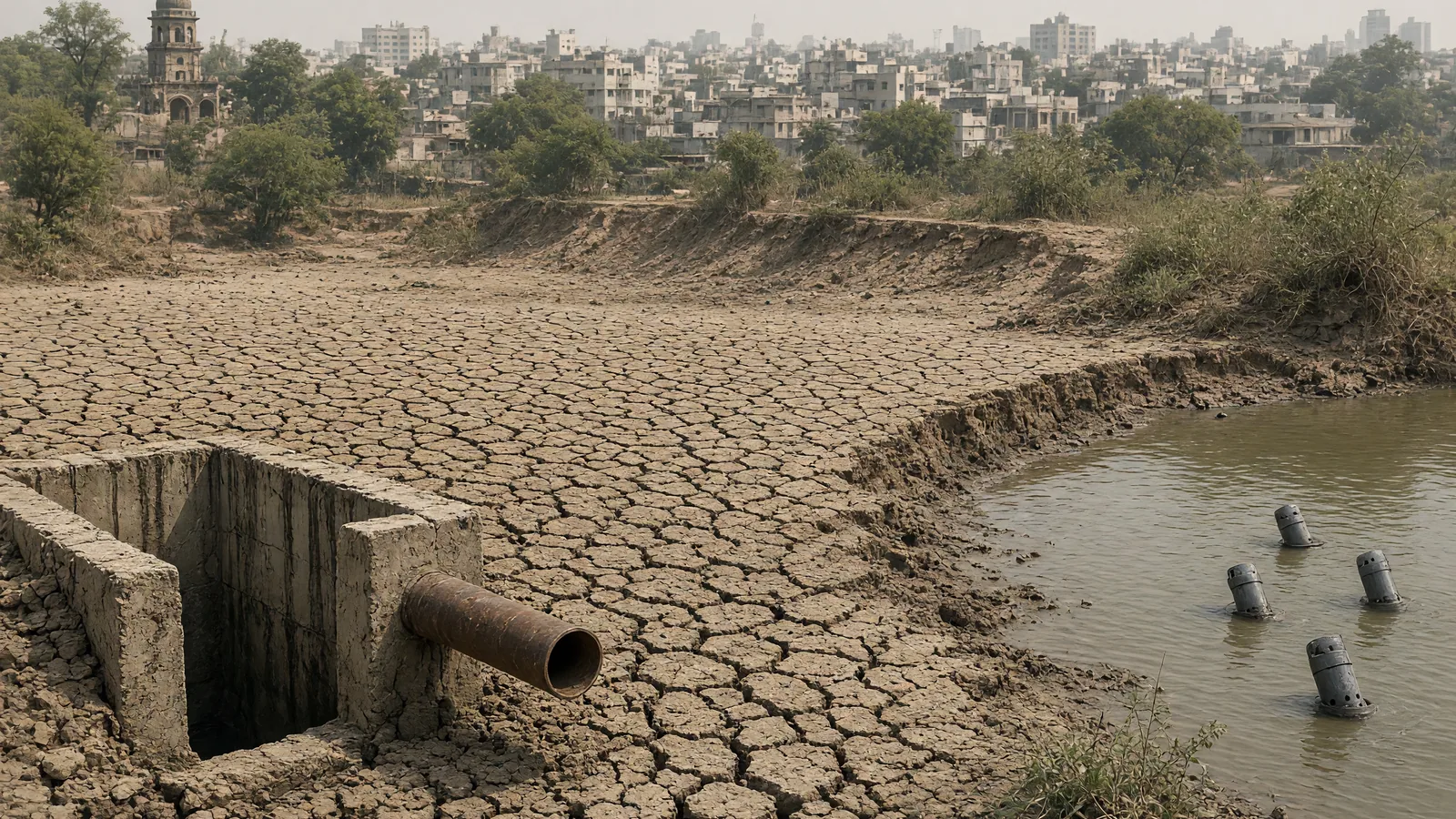 Groundwater levels in Telangana’s urban areas dip by 6.85 metres; experts suggest aerators to taps, treated water to lakes