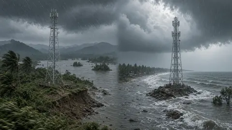 Cyclonic winds, flooding are common threats to telecom towers in Assam, Tamil Nadu, finds study finds