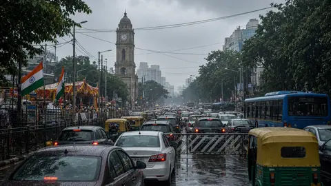 India-West Indies match called off by rain, Bengaluru traffic gridlock till midnight