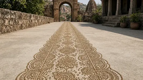 Student sets mehndi record in Karnataka