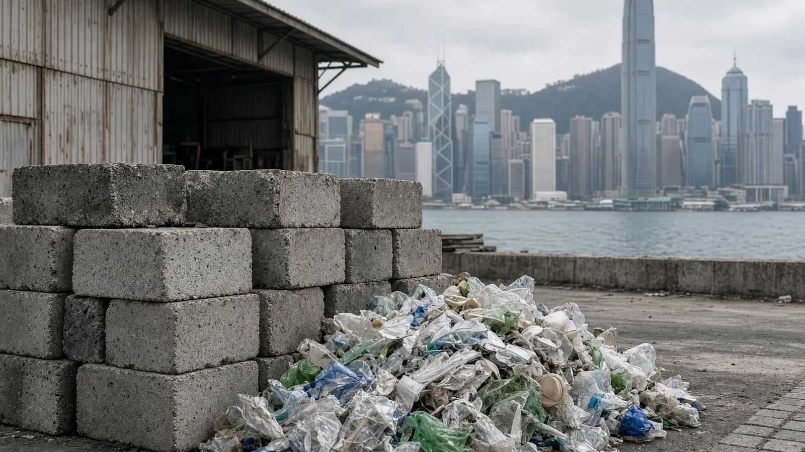 Banking on bricks: entrepreneur builds a business case for recycling plastic waste