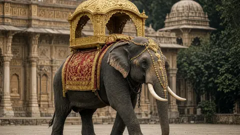 Prashanth emerges as new king of Dasara jumbos, carries golden howdah