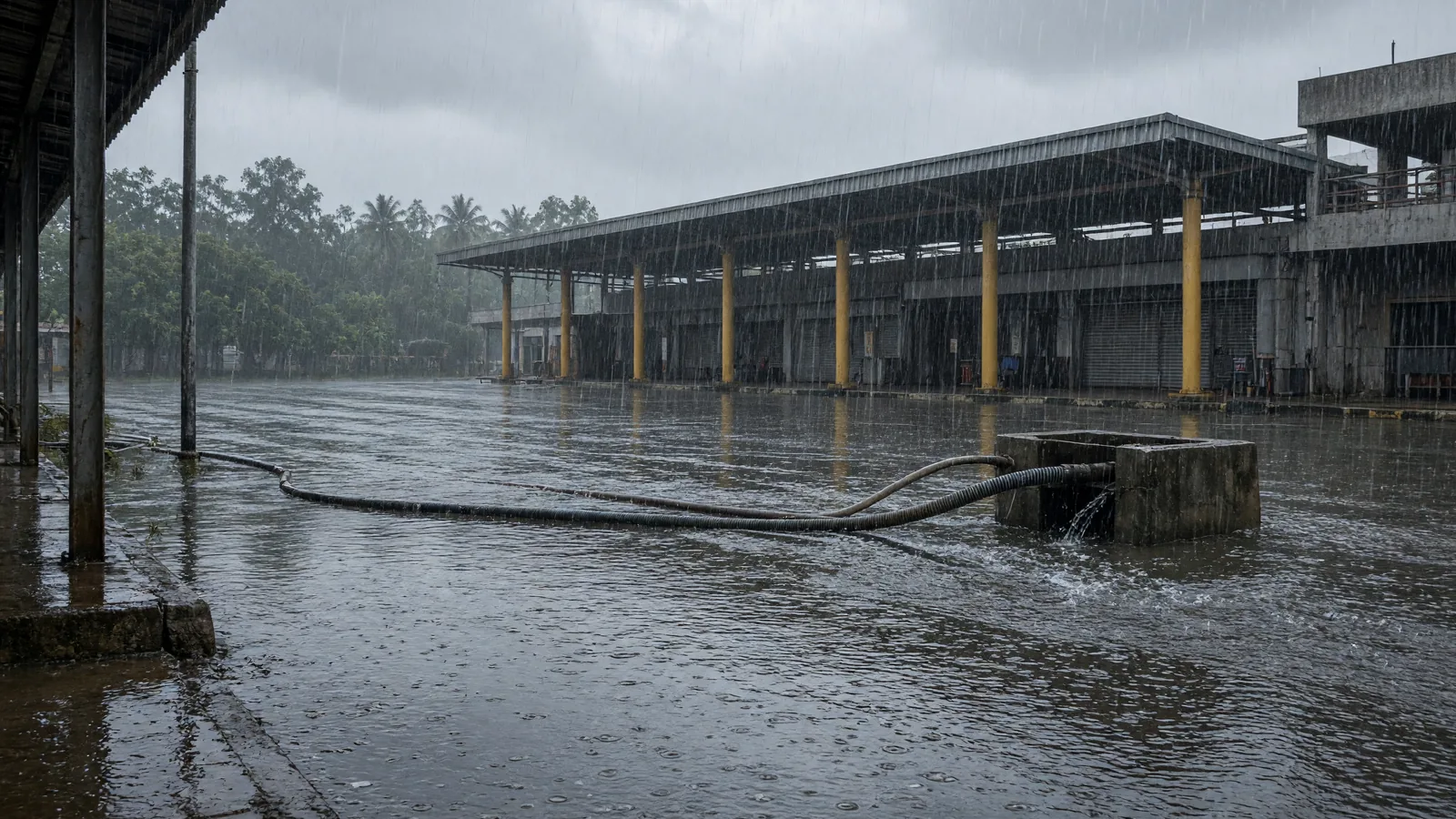 Heavy rain lashes Salem, Krishnagiri, and Dharmapuri districts