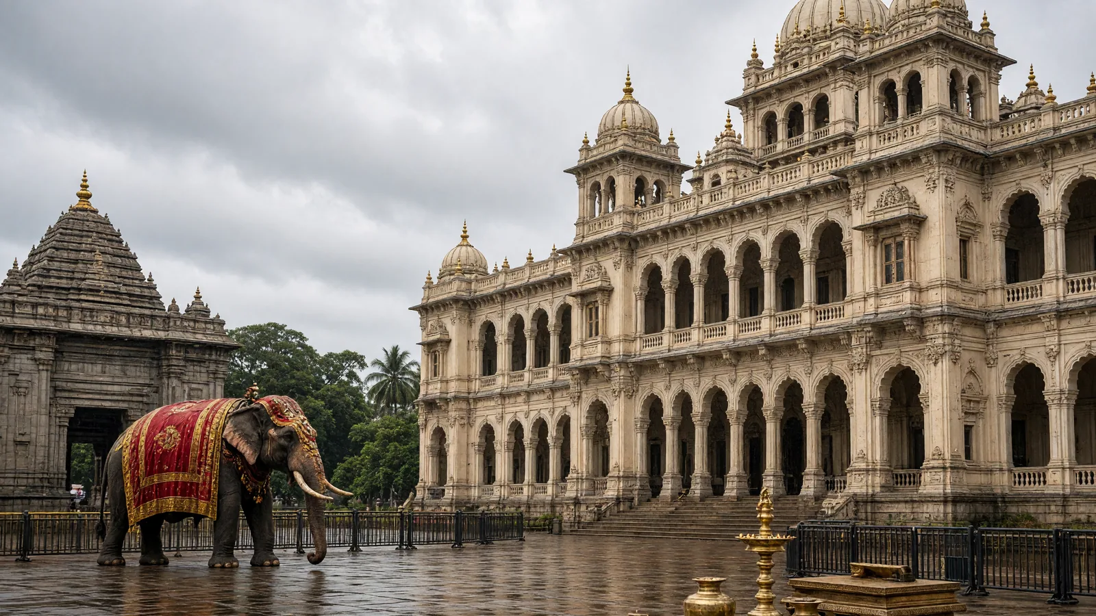 First Jamboo Savari rehearsal held at Mysuru palace