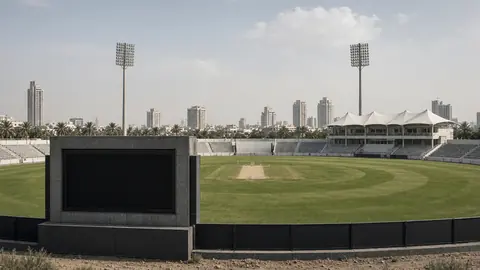 Bahrain 48/1 after five overs, need 141 runs against Kuwait