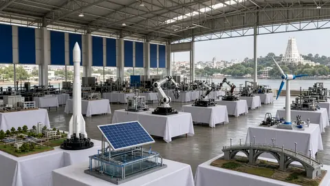 Students from 50 colleges showcase nearly 375 innovative models at Vijayawada expo