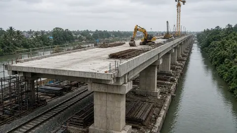 Construction of Vaduthala railway overbridge, Perandoor-Vaduthala bridge to begin on October 7