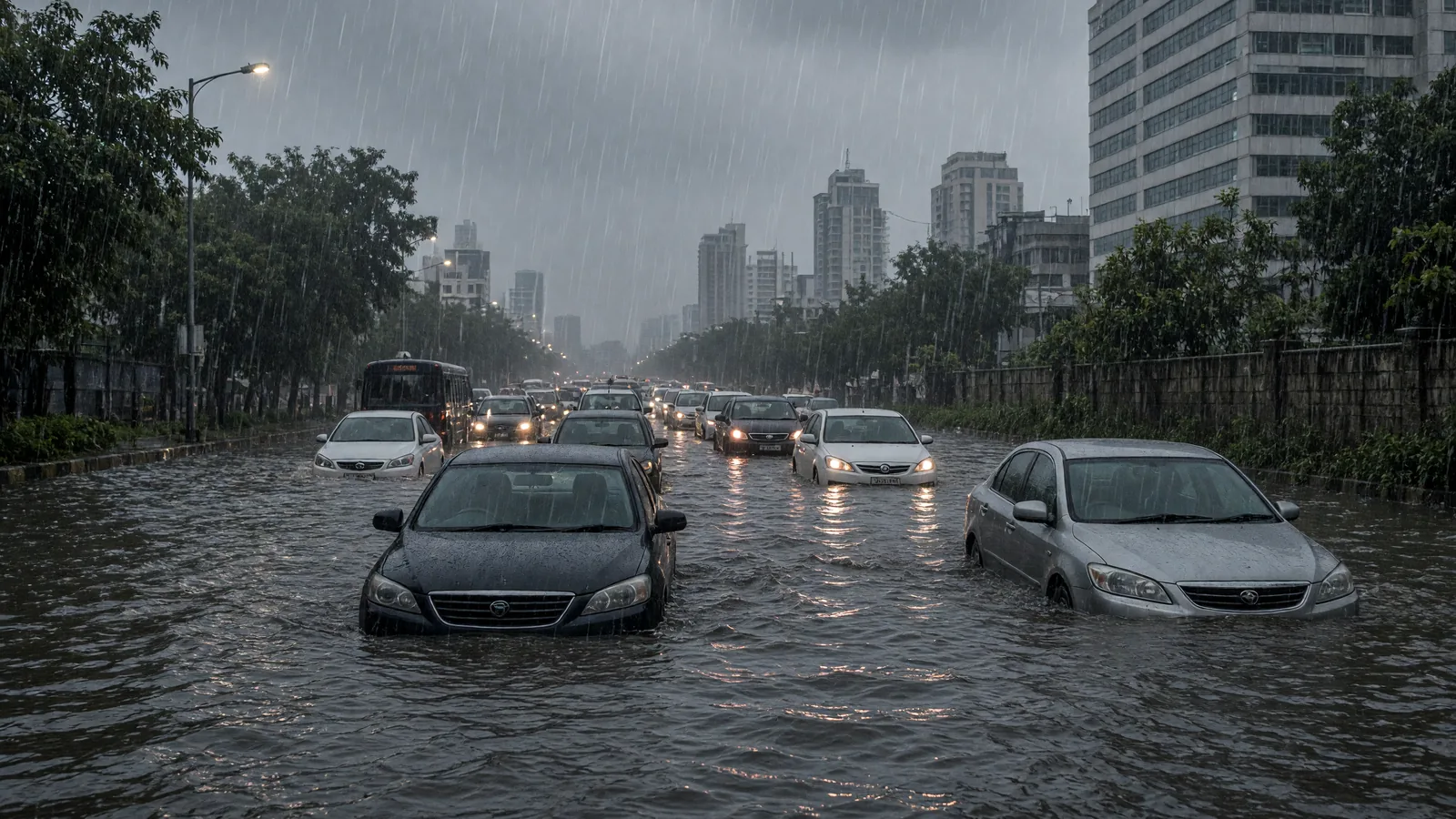 Heavy Rain Waterlogs Bengaluru, Snarls Traffic; Ride-Hailing Fares Surge