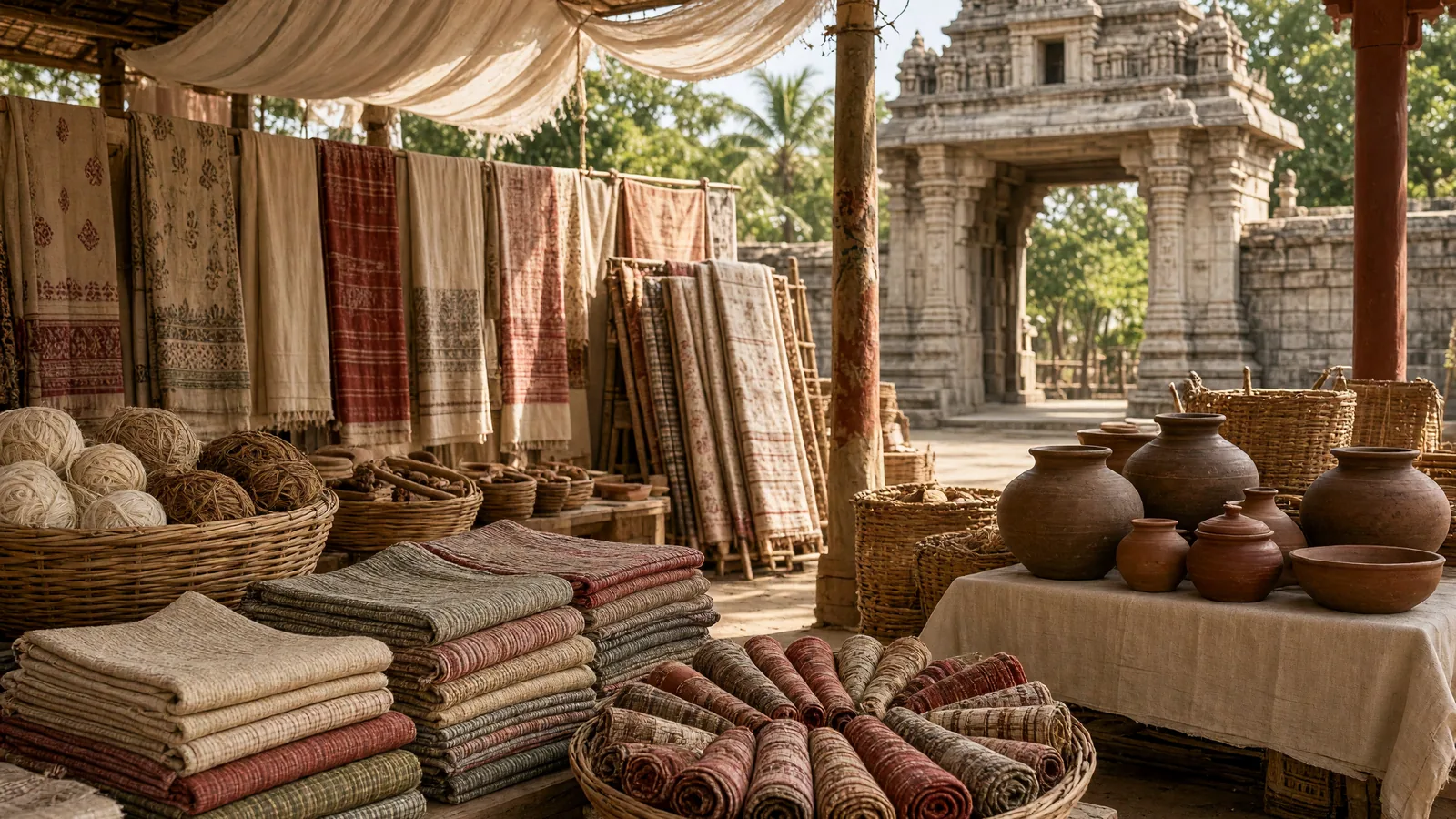 BJP leader urges support for Swadeshi products at Andhra Pradesh Khadi fair