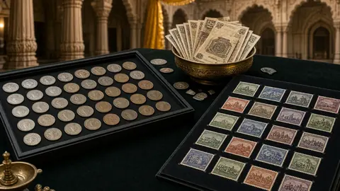 Two-day exhibition of rare coins and stamps begins in Shivamogga