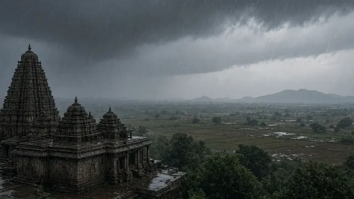 आंध्र के 13 जिलों में भारी बारिश का अलर्ट, अक्टूबर में 79% कमी