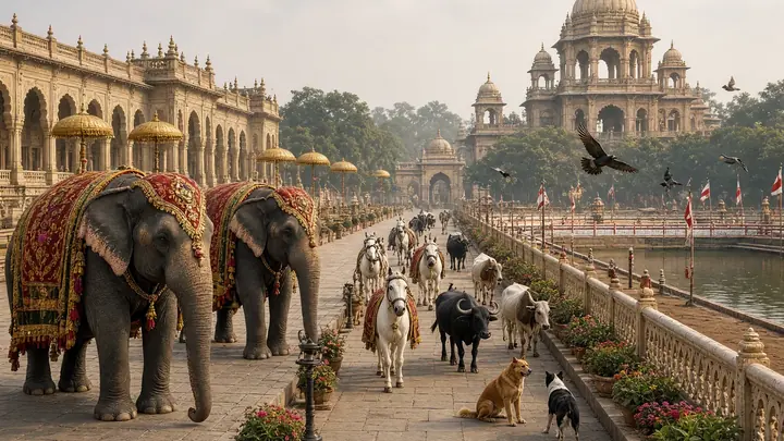 Horses, Buffaloes, Cattle and Pets Steal Spotlight at Mysuru Dasara 2026