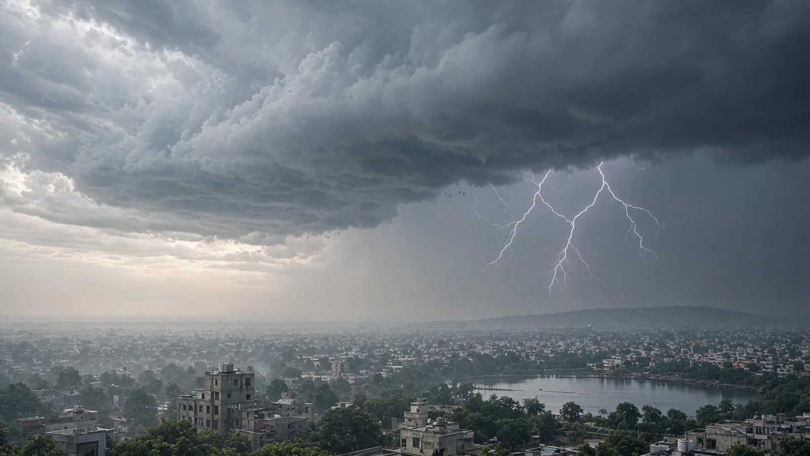 IMD forecasts thunderstorms, lightning in 13 Telangana districts on October 5
