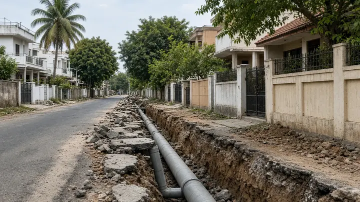 Vellore Corporation Starts Drainage Connections for 71,000 Households
