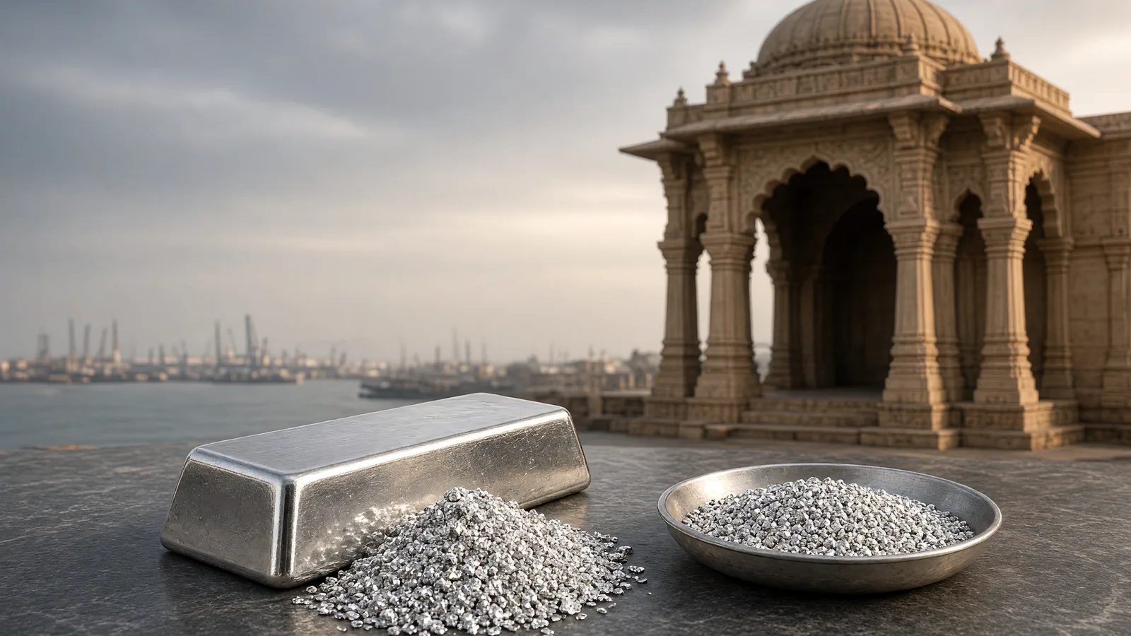 Silver rises globally, but domestic prices fall ₹11,521 to ₹2.21 lakh