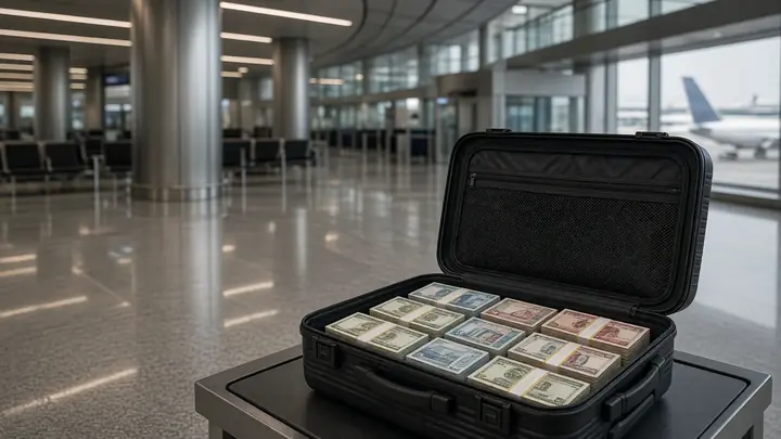 DRI Seizes ₹1.56 Crore Foreign Currency, Arrests Two at Hyderabad Airport