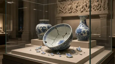 Cracks in security? Qing dynasty ceramics damaged in British Museum display