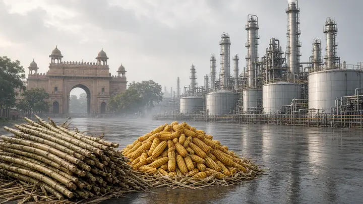 India Excludes Sugar-Based Ethanol From 2026-27 Tender to Protect Supplies