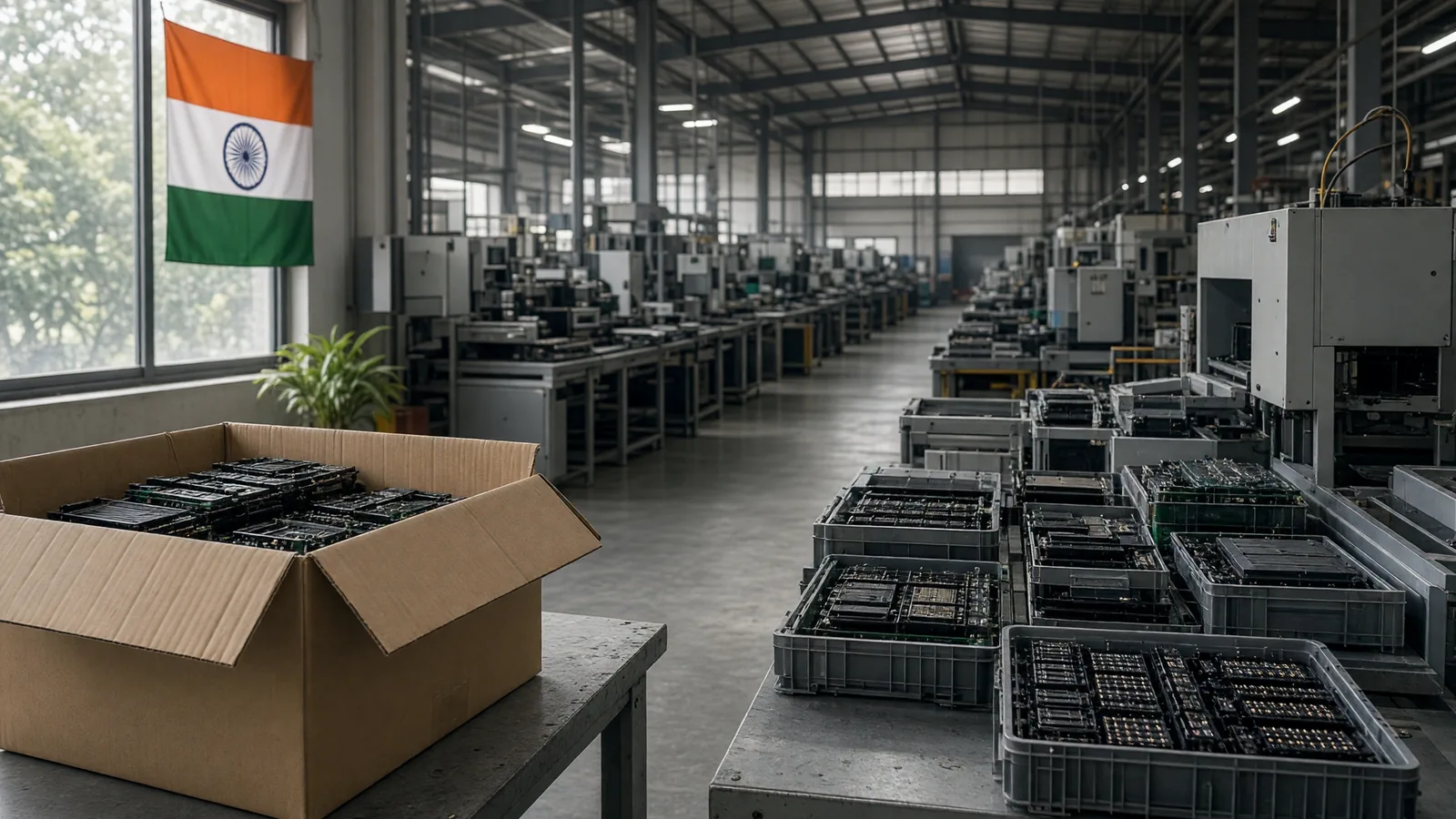 India’s Electronics Manufacturing Growth Still Relies on Chinese Components