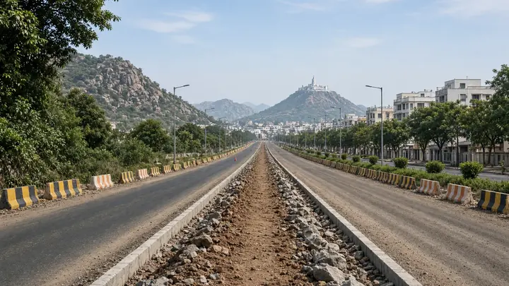 Tirupati Begins ₹190.89-Crore Construction Of Eight Master Plan Roads