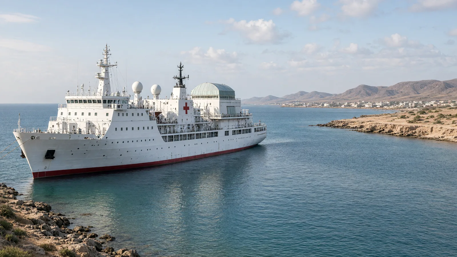 Chinese Naval Hospital Ship Arrives in Senegal After Mauritania Medical Mission
