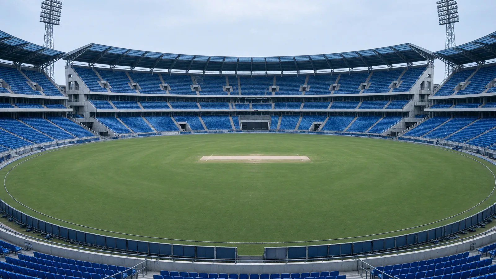 Hyderabad’s Uppal Stadium Turns Blue as International Cricket Returns After Two Years