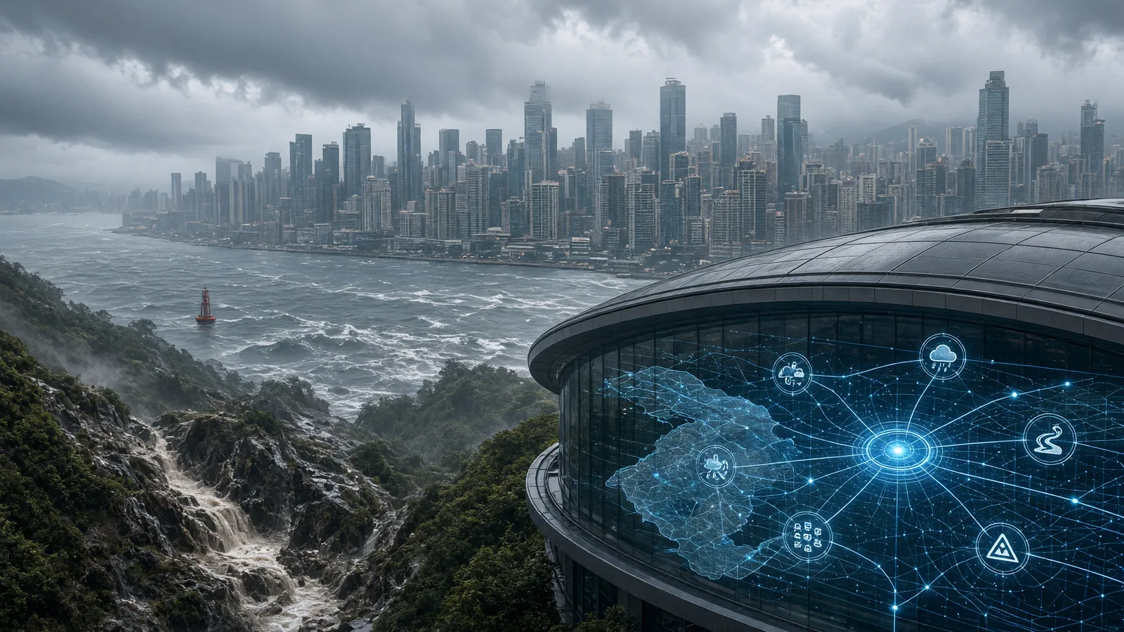 Hong Kong’s AI city brain may be tested next typhoon season