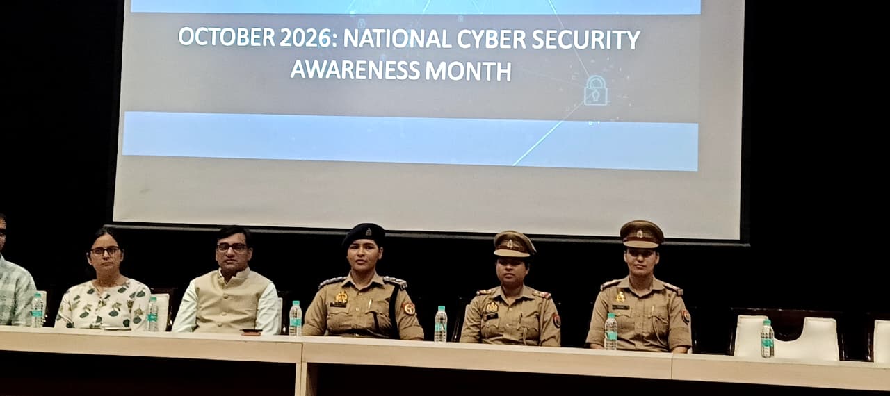 Cyber awareness programme led by ACP Priyashree Pal at IMS Engineering College, Ghaziabad