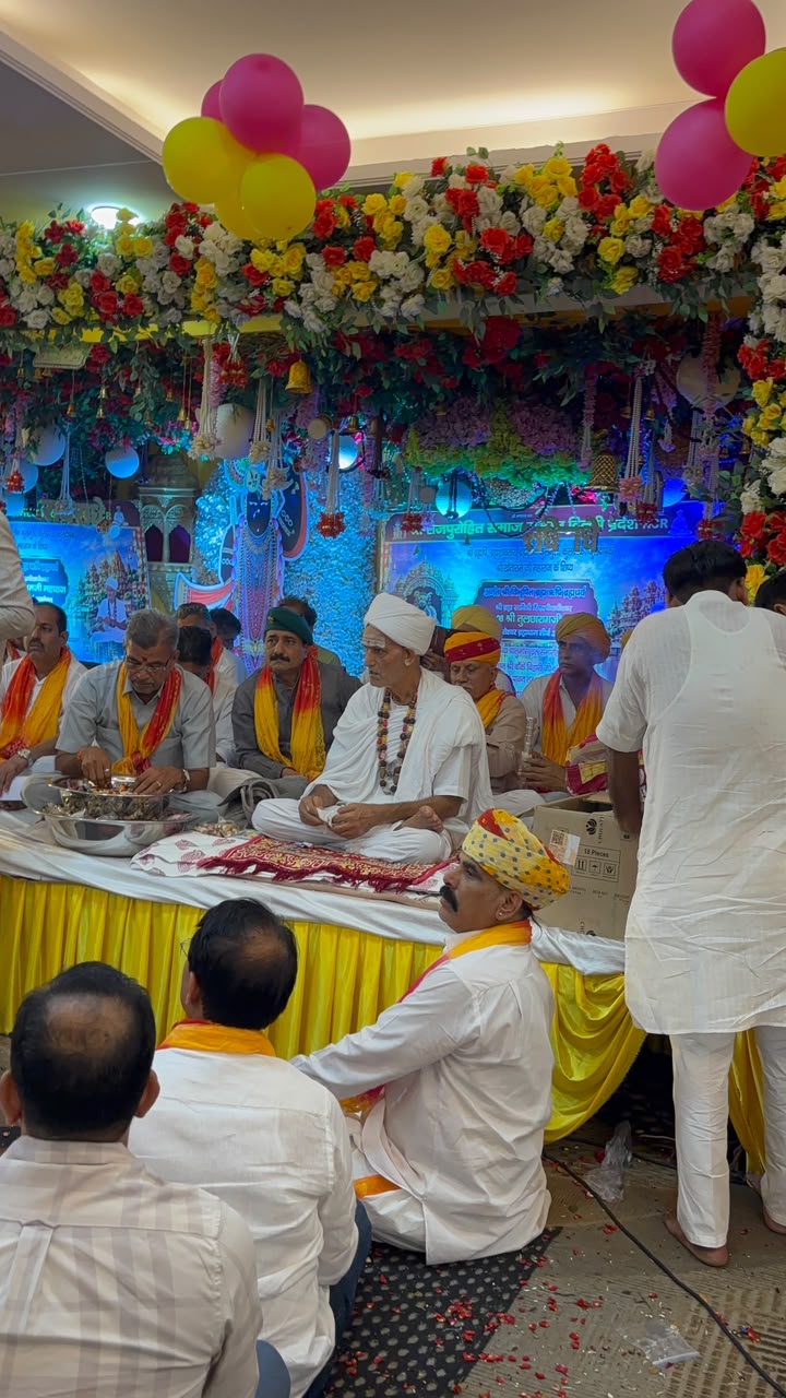 Bhajan sandhya and kalash yatra during Sant Tulsaram Maharaj Delhi visit