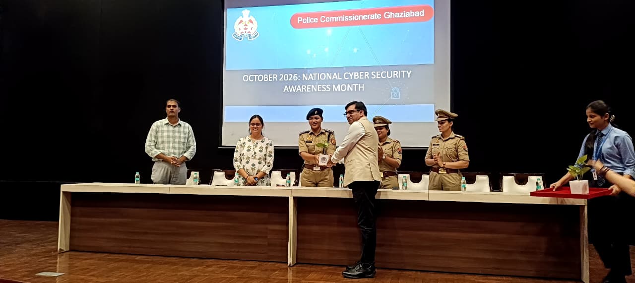 Students and staff attend cyber crime awareness session at IMS Engineering College